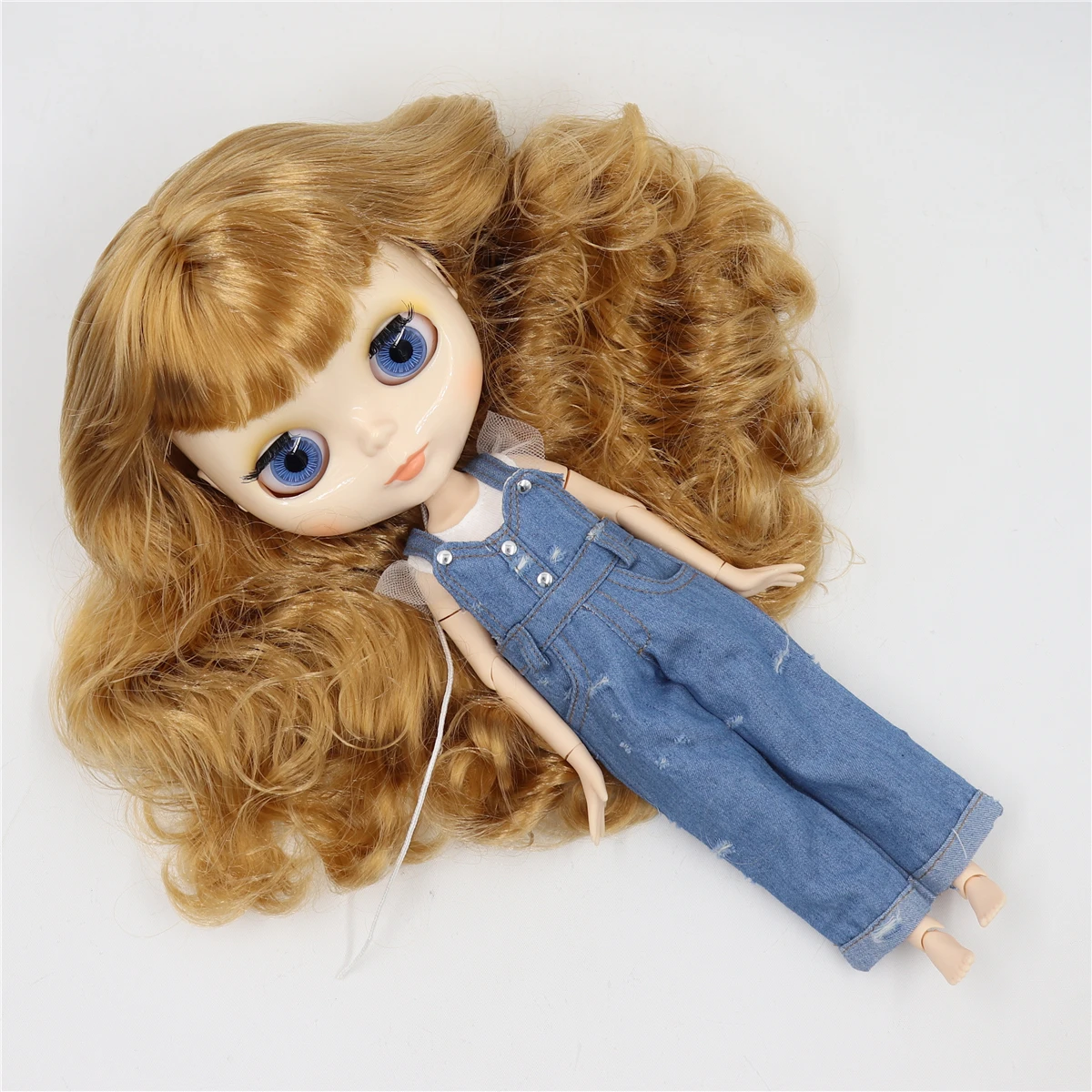 

ICY Blyth Doll articulated doll toy joint body white skin shiny face 30cm 1/6 on sale special offer