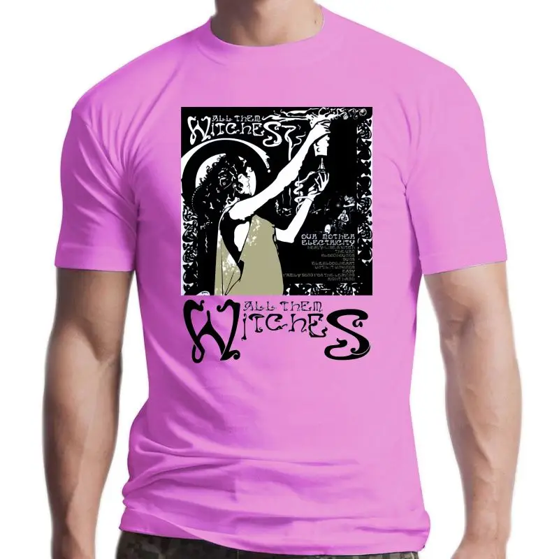 

New ALL THEM WITCHES Men Unisex Or Womens Fitted T-Shirt Rock Blues Jazz Music