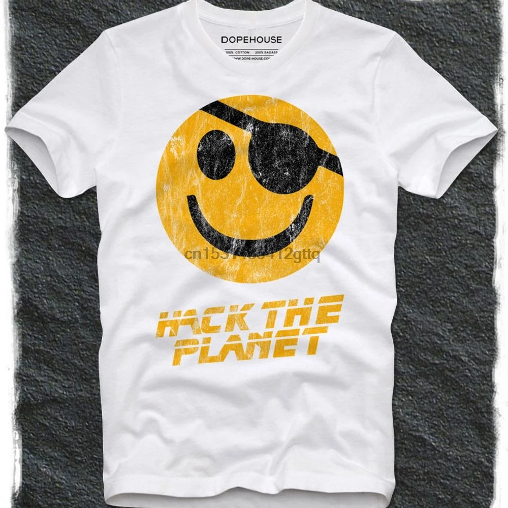Футболка Хак планеты хакер борец анонимная мышь ретро | Мужская одежда