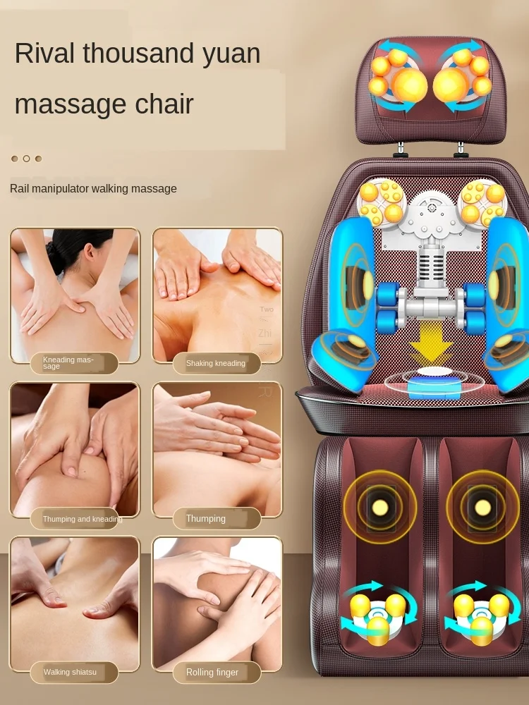 Плече и шейному позвонку Массажер шеи талии спины подушки стул