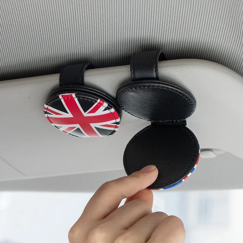 Универсальный автомобильный держатель для очков купюр водительские права