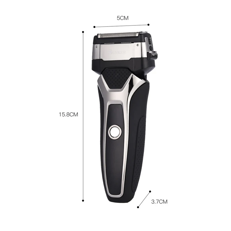

Quick Charge Electric Shaver Whole Body Washable Reciprocating Shaving Razor Men Professional Beard Trimmer with LED Display 31
