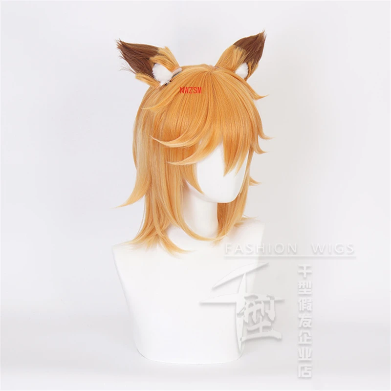 Парик для косплея из аниме севаяки китсуне но Сенко-сан Сенко с градиентными