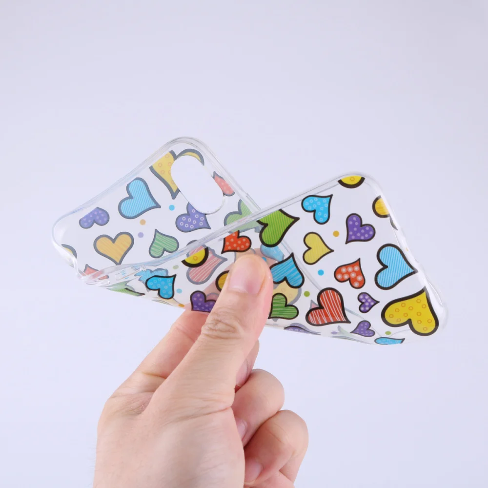 Мягкий ТПУ защитный чехол с принтом кактуса ударопрочный из для сотового