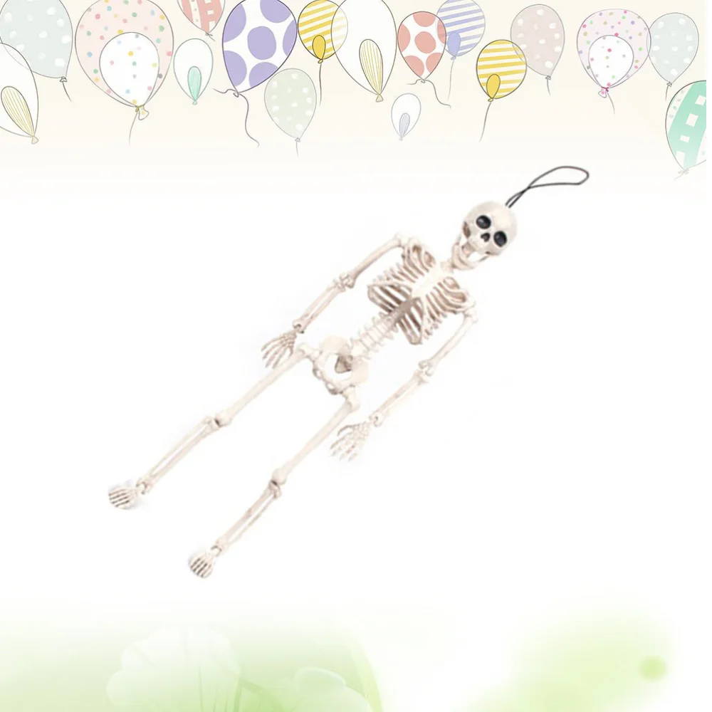 

2 Pcs Type-2 Skeleton Pendants Artificial Human Skeleton Props Skeleton Frame Party Decoration