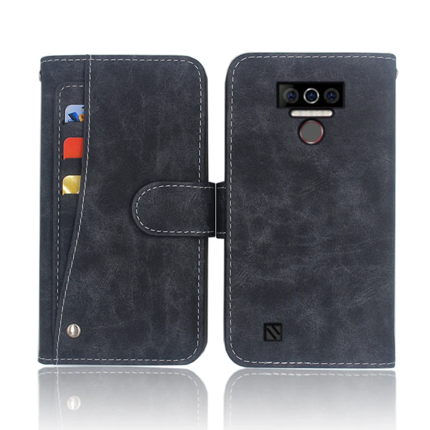 Горячее предложение! Распродажа! Oukitel WP5 чехол 5 &quotРоскошный кошелек кожаный