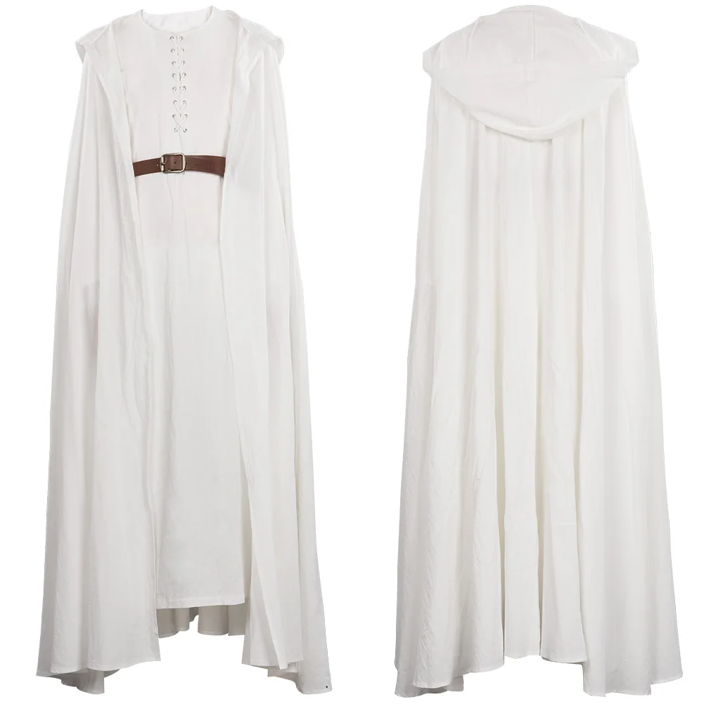 

Anime Gandalf Long Robe Cosplay Costume Outfits Halloween Carnival Suit