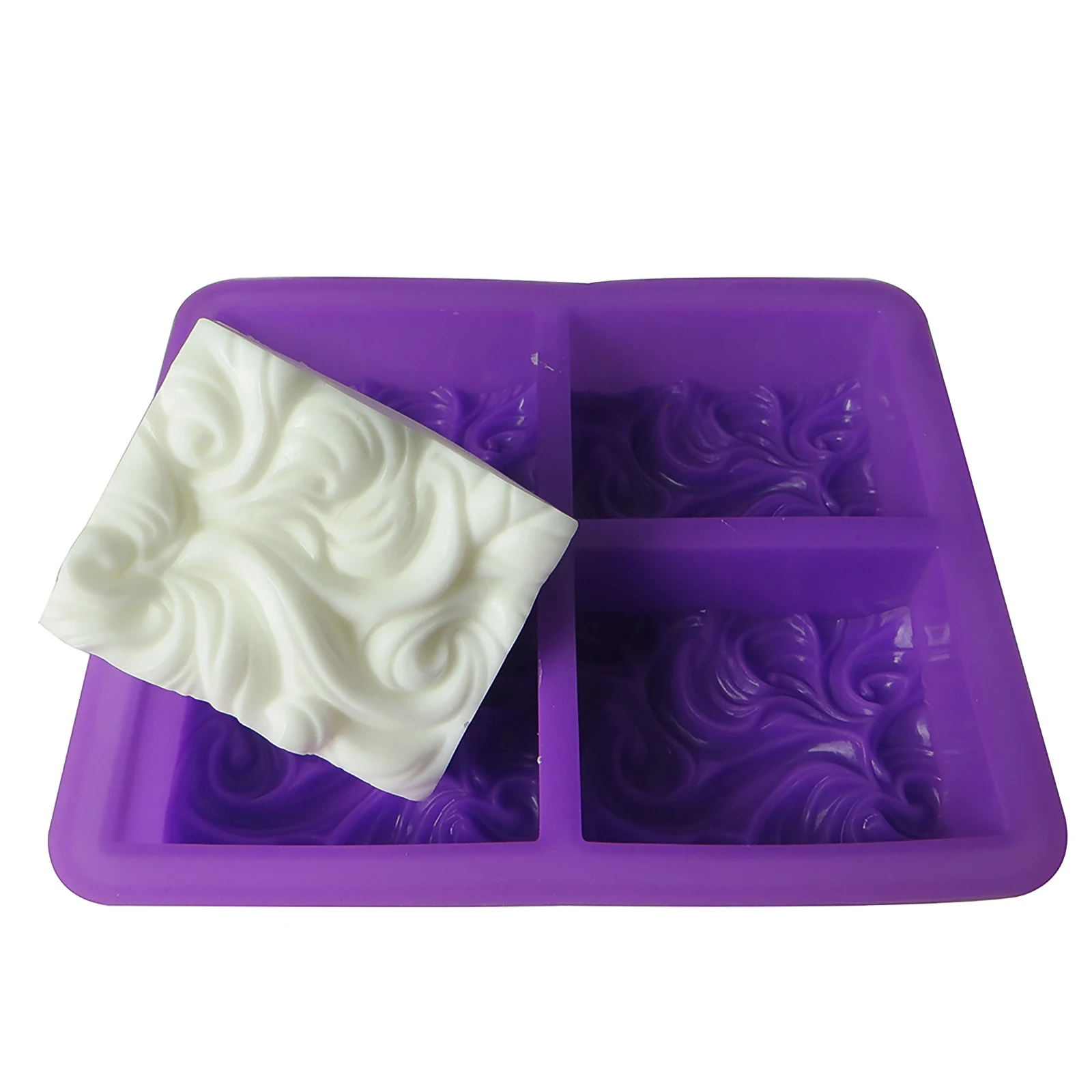 

Nautical Handmade Cloud Cold Process Soap Mold Ocean Wave Soap Mold Sea Wave Silicone Cake Baking Pan Jelly Pudding Mousse Mould