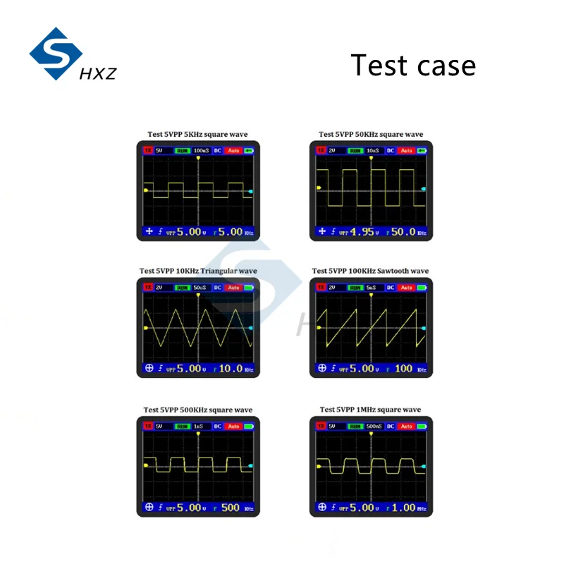Портативный цифровой мини-осциллограф DSO FNIRSI PRO полоса пропускания 5 м частота