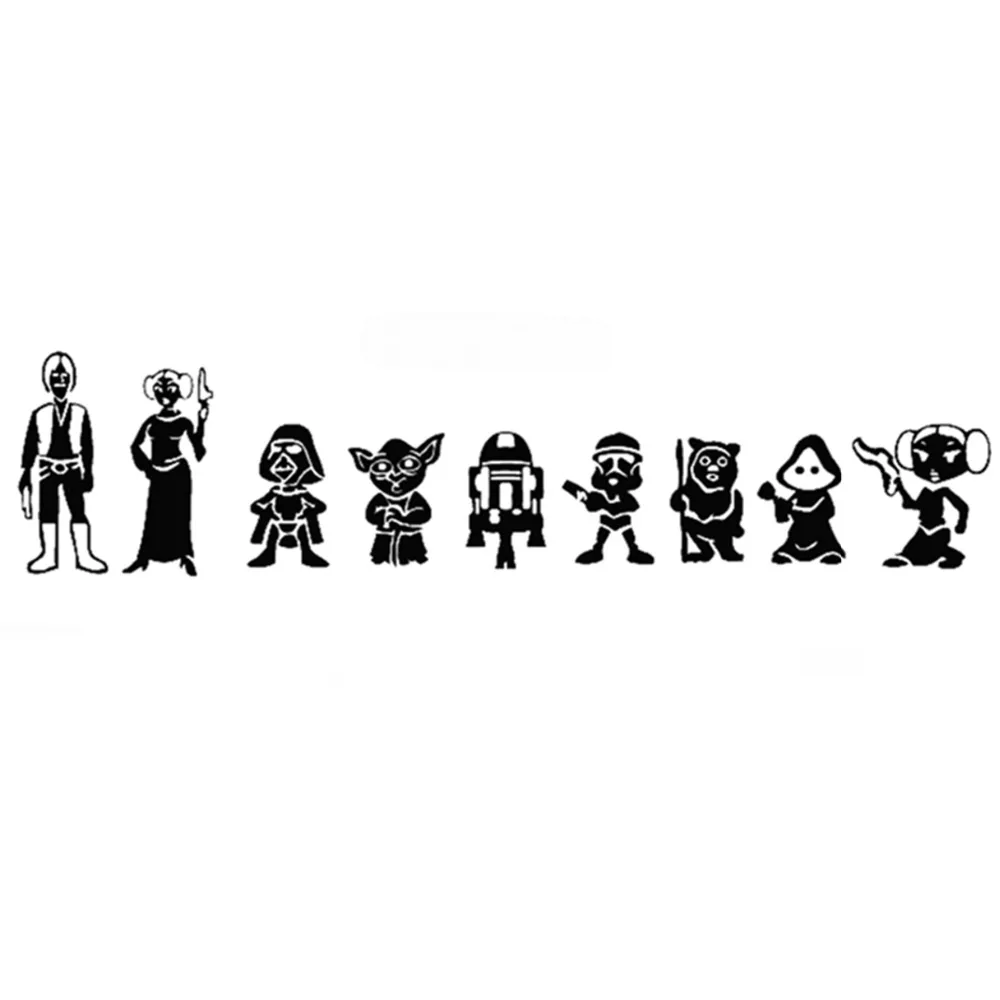 

Car Stickers and Decals Funny Family Waterproof Sunscreen Bumper Windshield Decoration PVC Car Stickers,ZWW0452,30cm*7cm