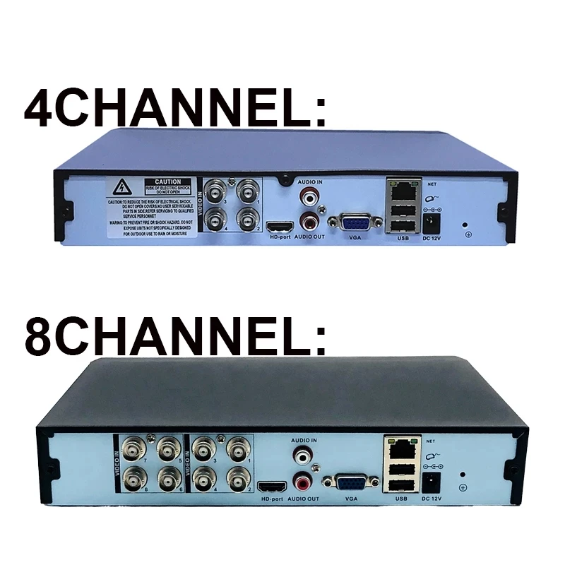 AHD 5MP 4CH 8CH CCTV DVR Hybrid XVI TVI CVI CVBS IPC 6IN1 H.265 P2P Облачное Видеонаблюдение Регистратор |