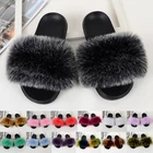 Женские пушистые тапочки, женская обувь, домашние теплые меховые шлепанцы, женские меховые шлепанцы, удобные пушистые летние шлепанцы на плоской подошве, chinelo feminino