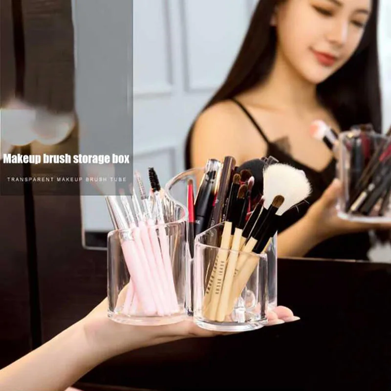 Женский органайзер для косметики стойка демонстрации губной помады прозрачная