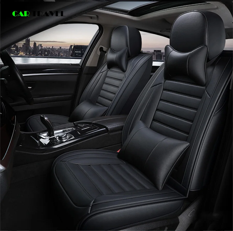 Кожа авто чехлы на сиденья для peugeot 206 3008 2008 307 507 508 кіа cerato Chevrolet Orlando mitsubishi lancer автокресла