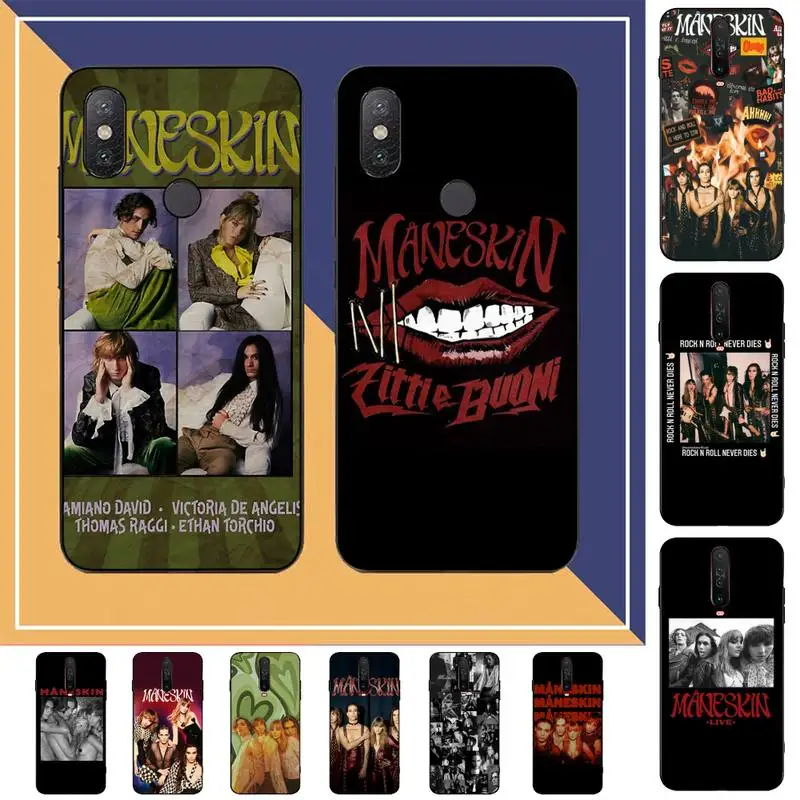 

Maneskin Damiano David Phone Case for Redmi Note 8 7 9 4 6 pro max T X 5A 3 10 lite pro