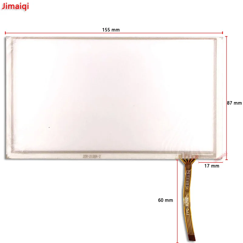 6 2 &quot4 провода 155*87 мм резистивный сенсорный экран панель дигитайзер для FPC 0356 ZCR