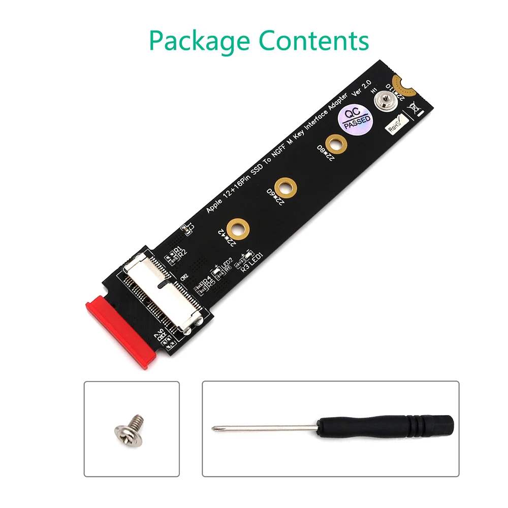 M.2 адаптер диск PCIe SSD к ключ M карты для 2013 2014 2015 2016 2017 MacBook Air Pro retina конвертер NGFF