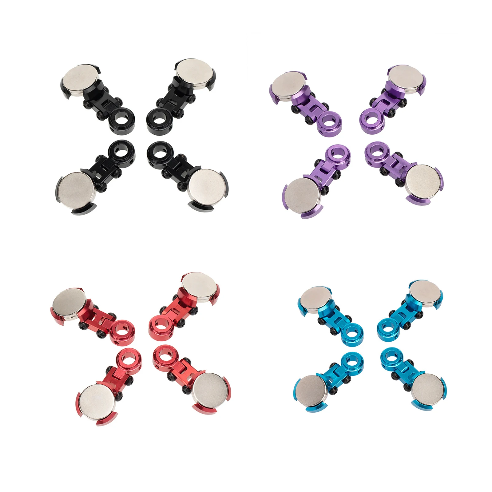 

Комплект магнитного невидимого корпуса Stealth для 1/10 SCX10 D90 HSP, запчасти для обновленного радиоуправляемого автомобиля