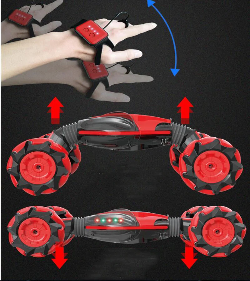 Индукционный скручивающий светильник для езды по бездорожью 2 4G с дистанционным