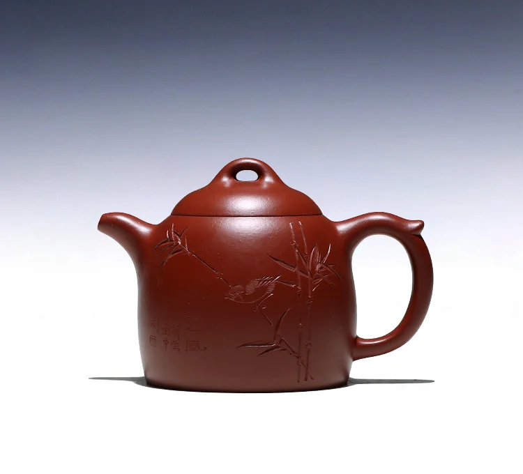 

Not as well joy pot 】 yixing recommended handmade home wrinkled skin zhu teapot undressed ore mud Qin Quan 200 cc