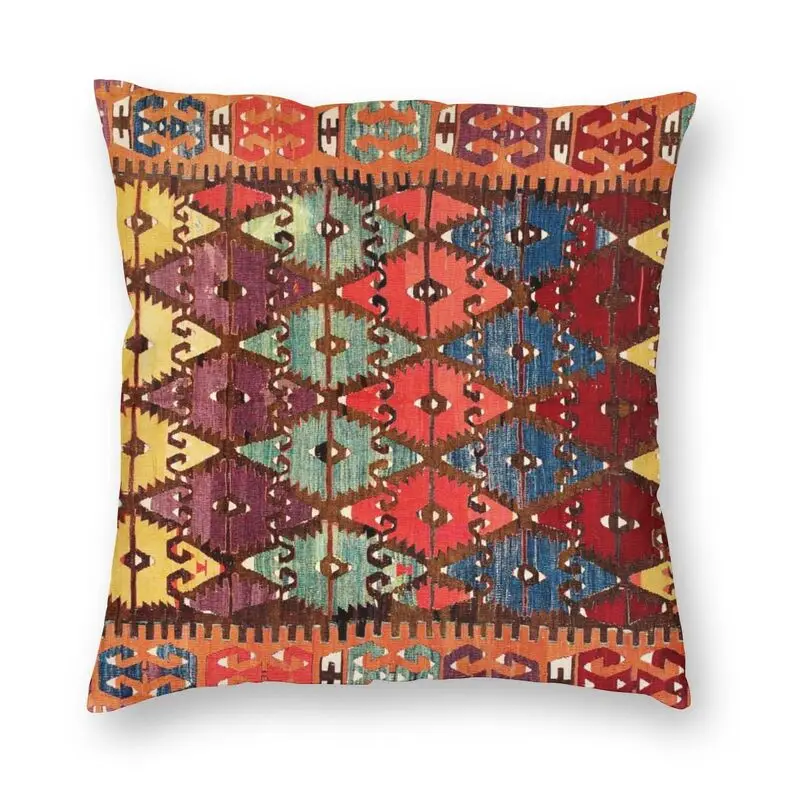 

Aksaray антикварная Турецкая наволочка Kilim Boho богемная Этническая персидская племенная подушка чехол искусственная наволочка домашняя декора...
