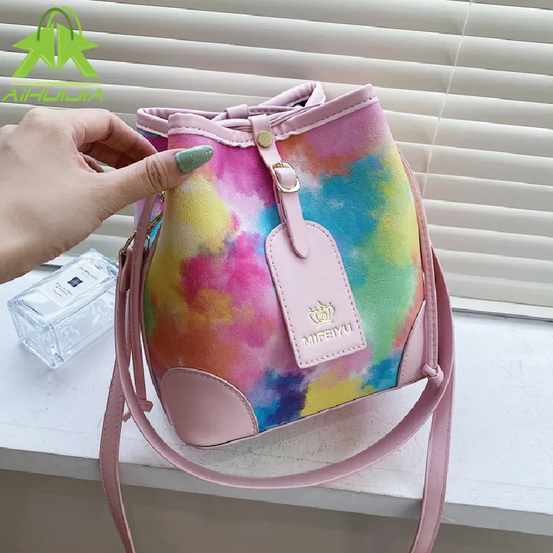 

High Quality PU Women's Crossbody Bag Color Shoulder Bags for Ladies Handbag Fashion Female Messenger Bags 2021 New Tote Bags
