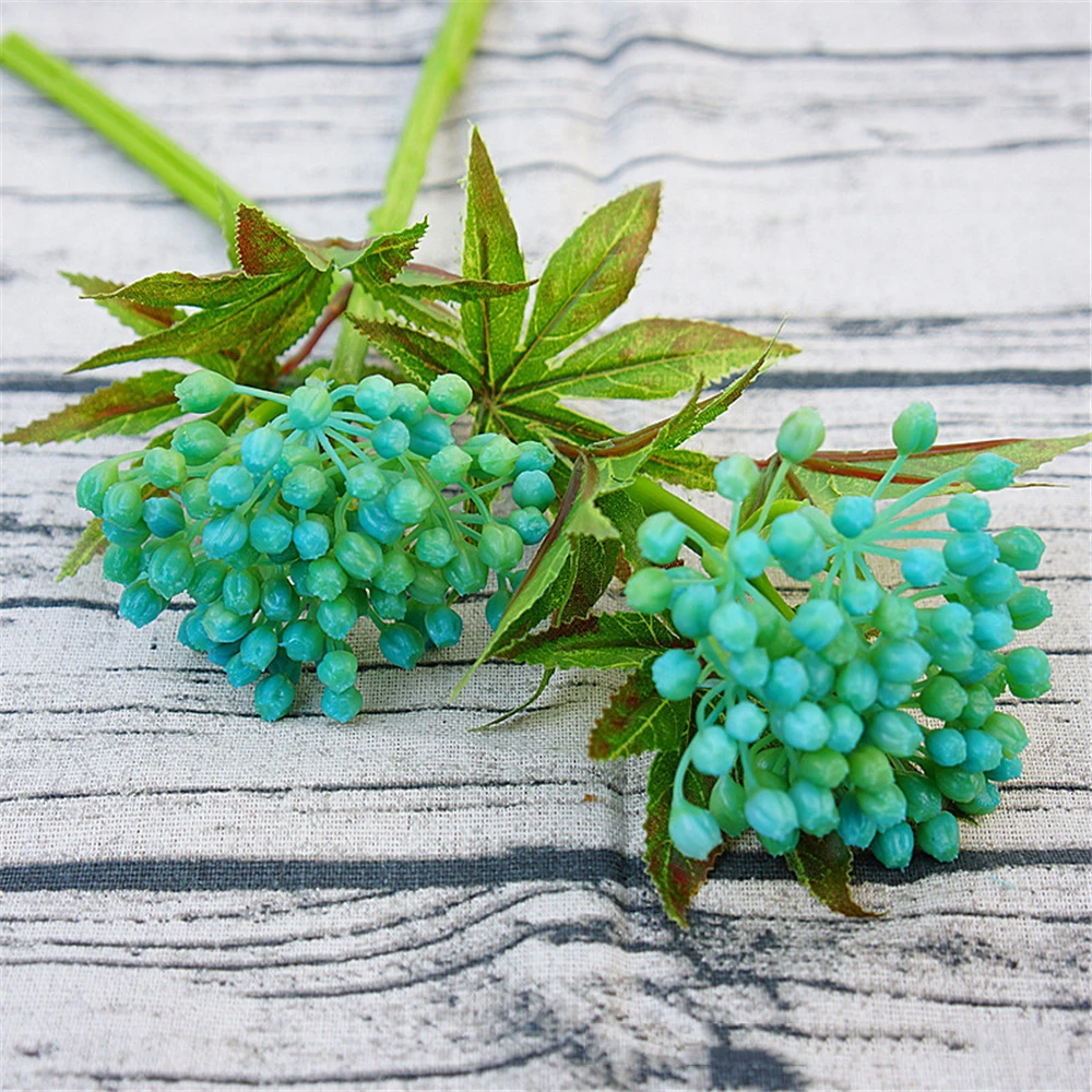 Ветки фруктовые суккуленты зеленая растительная стена ручной работы DIY материал