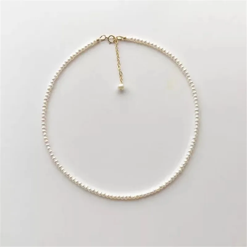 Ожерелье из натурального пресноводного жемчуга 6-7 мм | Украшения и аксессуары