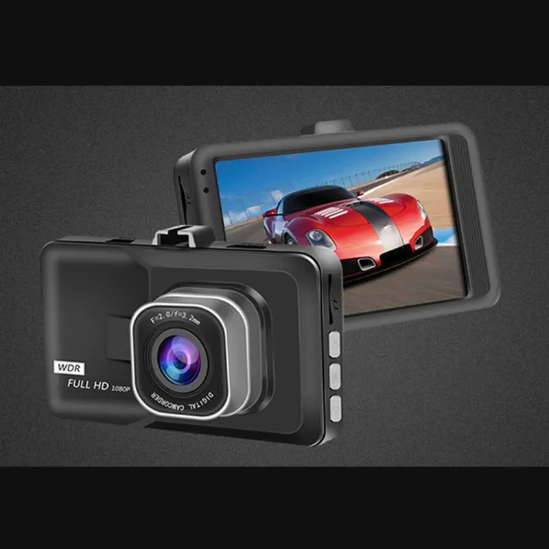 

3 Inches 1080P VGA DVR AVI Car Night Vision Driving Recorder Video Camera B36B