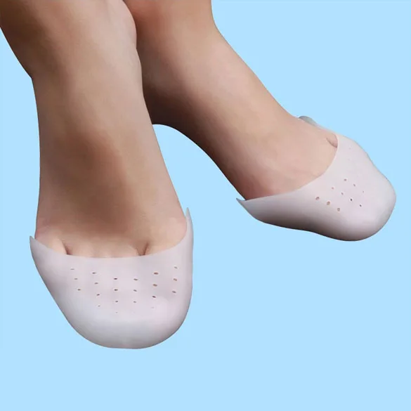 

Silica Gel Soft Ballet Pointe Dance Protector Shoes Foot Care Toe Pads High Heels Toe Protector Essential for A Ballet Dancer