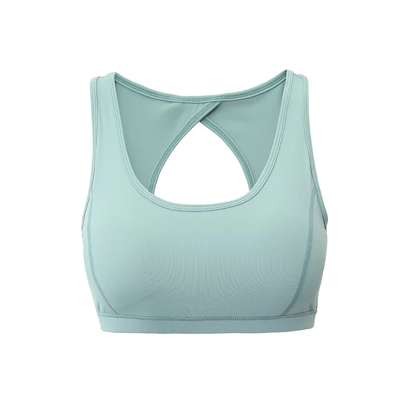 Спортивный бюстгальтер GAUENEEN с высокой поддержкой для женщин ажурный Мягкий Топ