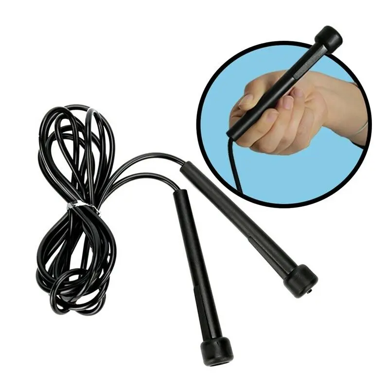 

2.6M Jump Skipping Ropes Cable Steel Adjustable Fast Speed ABS Handle Jump Ropes Crossfit Training Boxing Sports Exercises
