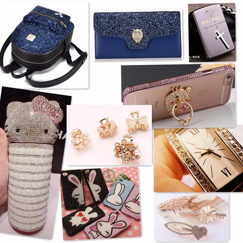 Prajna 20 шт. стразы разных форм фиолетовые смешанные стильные с плоской задней