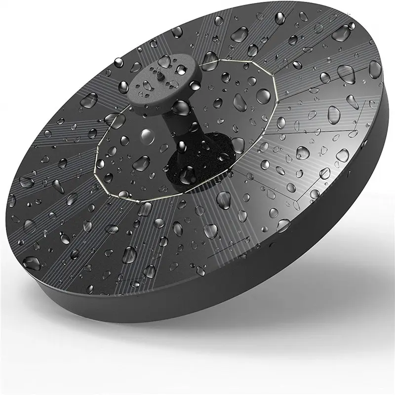

Floating Solar Fountain Garden Water Fountain Pond Decor Solar Panel Powered Fountain Water Pump Garden Patio Lawn Decoration