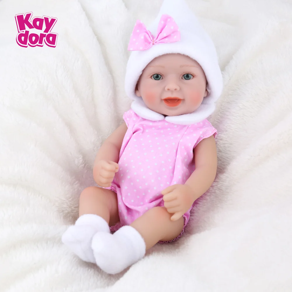 Полностью силиконовые куклы Reborn Boneca, 11 дюймов, 28 см, детские мини-игрушки для ванной, реалистичные куклы для младенцев, Bebe Menina, живой мальчик, подарок на день рождения