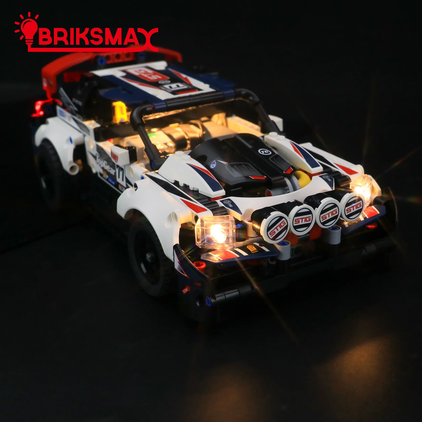 

BriksMax Led Light Set For DIY Designer Kit Compatible With Technic/Vehicles Building Blocks Series