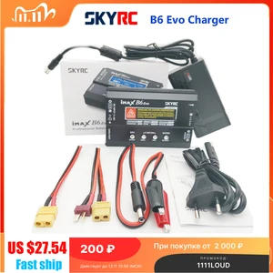original skyrc imax b6 evo 6a 60w balance charger discharger bluetooth for nimh nicd lihv nicd pb li ion xt60 battery charger free global shipping