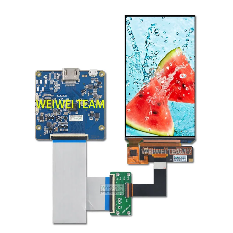 720x1280 5 Inch OLED AM-OLED Screen Display  MIPI Board for VR HMD AR Raspberry pi 3 Panel Self Backlight H497TLB01.4 enlarge