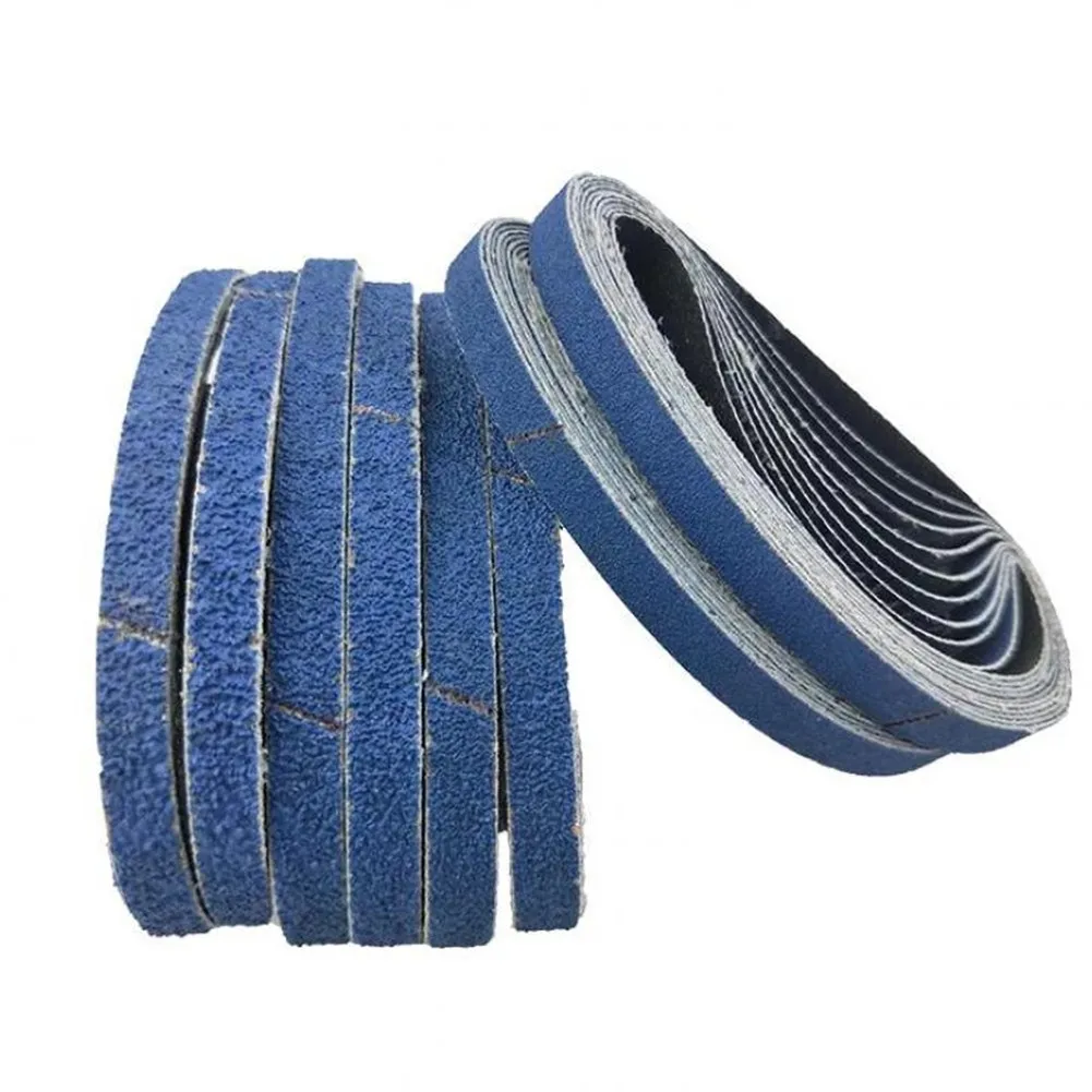 

10pc 40/60/80/120grit Sanding Belts Sandpapers 10x330mm 13x457mm Abrasive Tools Grinding Welds Woodworking Polishing Tools