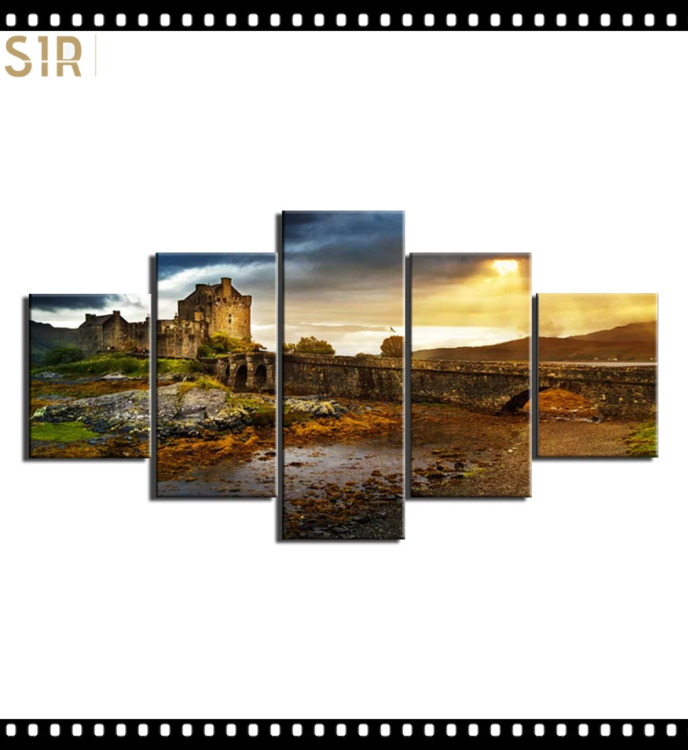 

Scenery Decorations for The Five - Part Poster Living Room Decoration Room Decor Anime Decor Wall Paintings Home Decor Wall Art