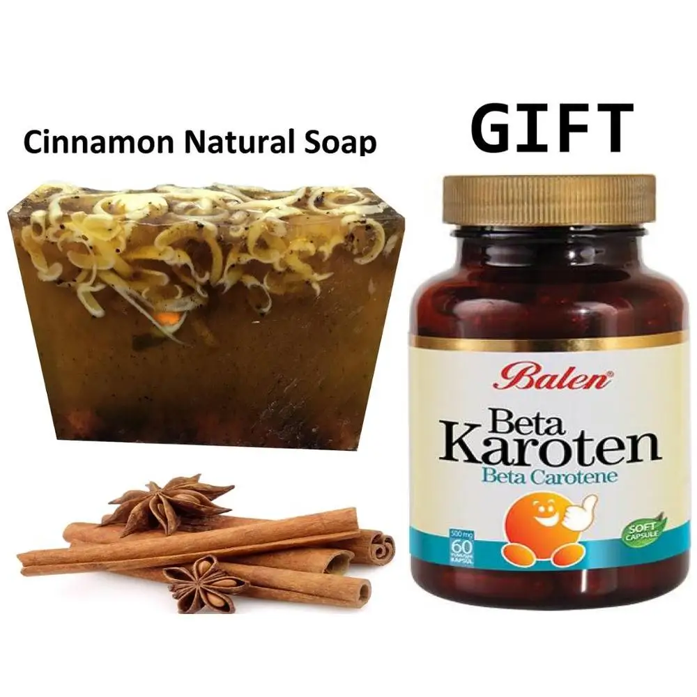 Анти акне Корица натуральные мыла ручной работы 100 гр + Подарочная Пищевая