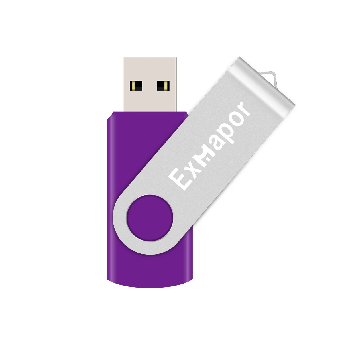 Exmapor 16 Гб металлический поворотный флэш-накопители USB флеш-накопитель USB2.0 Memory Stick