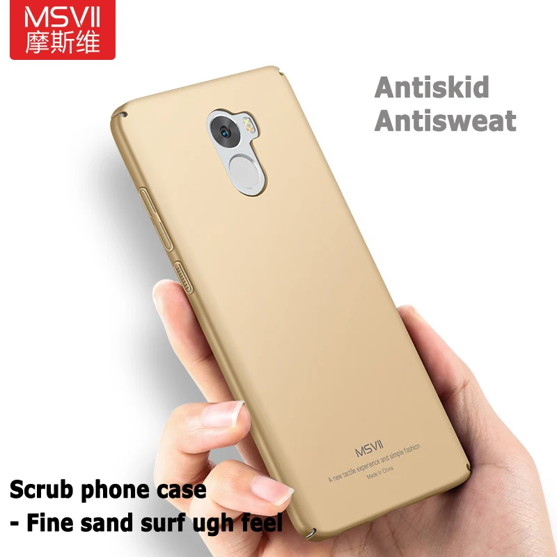 MSVII чехлы для Xiaomi Redmi 4 чехол Pro Чехол Xiomi 4Pro Silm PC Redmi4 5 0&quot|xiaomi redmi 4|redmi 4cover for |