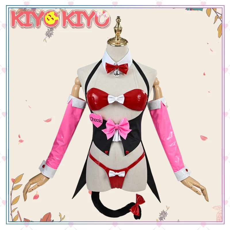 

KIYO-KIYO NEKOPARA Cosplay Chocola Sexy Bunny Girl Costume Anime Cat Neko Girl Women