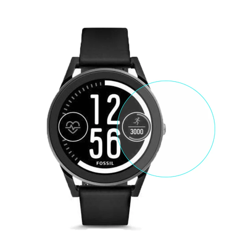 

5Pcs Anti Scratch Tempered Glass For Fossil Q Control Gen 3 Smart watch Screen Protector Clear Full Cover Protective Film Guard