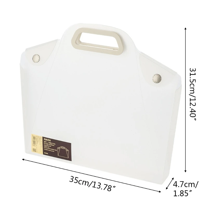 

Simple Portable File Bag Stationery School Supplies Supplementary Lesson Bag