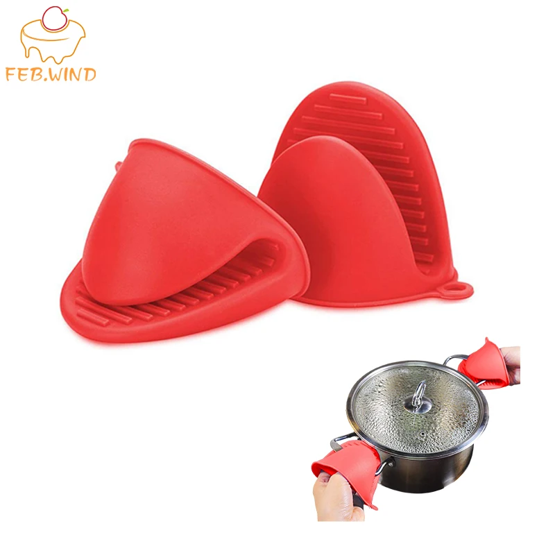 Прихватки для кухни силиконовый держатель кастрюль с защитой от ожогов