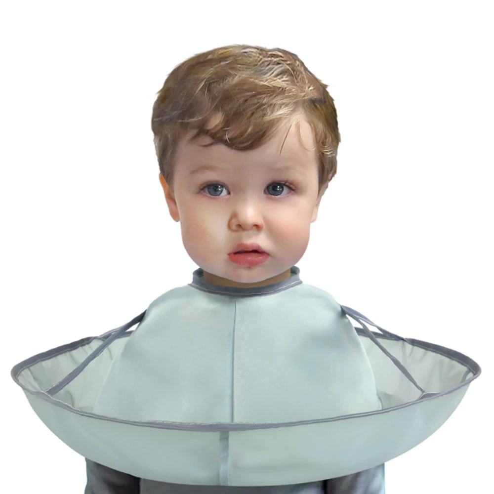 

For Kids Hair Cutting Cape Bibs Hairdressing Clothes Haircut Cloak Three-Dimensional Breathable Haircut Cloth Barber Accessories