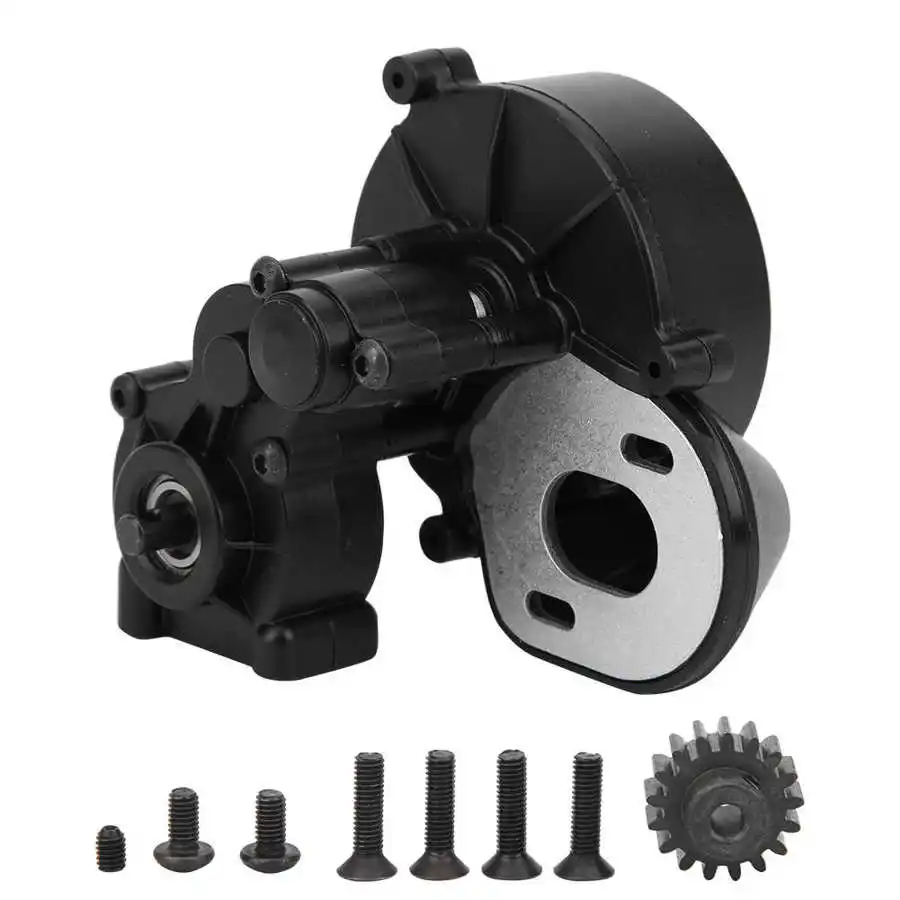 Черная коробка передач аксессуар для SCX10 90046/90047 1/10 RC Гусеничный автомобиль