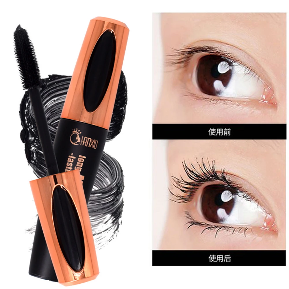 

10g 4D Silk Mascara Eyelash Extension Volume Eyelashes Lengthening Eye Lashes Makeup Mascara Long Lasting Waterproof